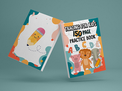 Book Cover Design (Tracing Practice Book for Kids)