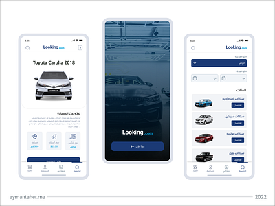 Looking Rental Car App