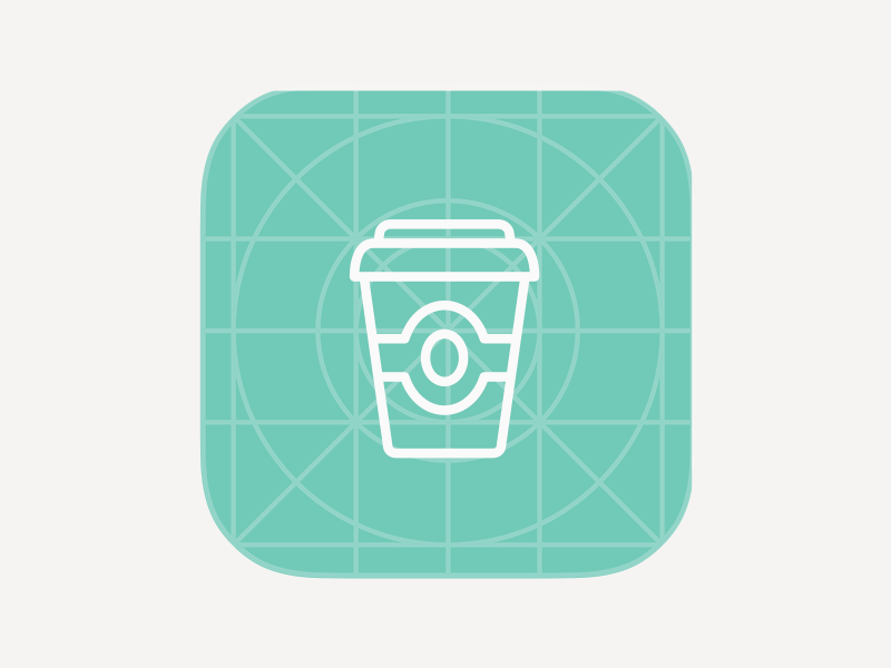 Coffee To Go App Concept app icon coffee ios