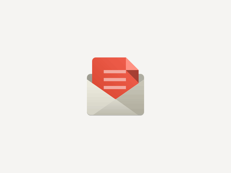Email Focus Animation animations flat icon