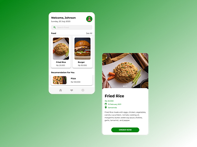 food mobile app