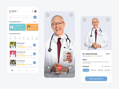 Medical App design medicalapp mobile ui ux