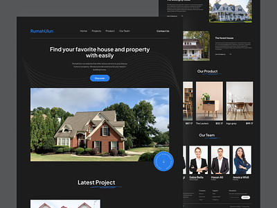 RumahUlun - Real Estate Landing Page