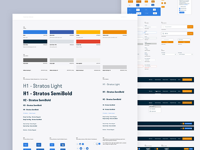 Stylesheet & Component Library Bezorgdekrant.nl