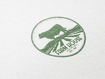 Vintage farm house logo