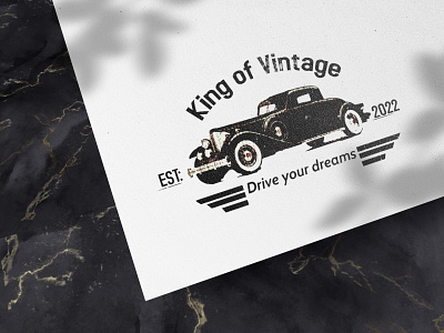 Vintage Car Logo