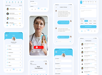 Medical App app design appointment booking doctor booking app download free design medical mobile app design ui user experiance user interface design ux