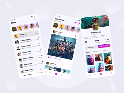 Social Media App Concept