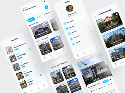 House rent app design