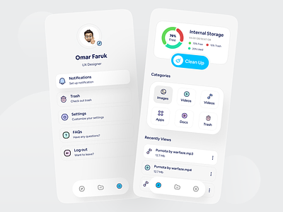 File Manager App Design