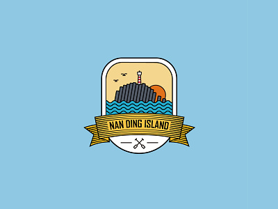 Nan Ding Island badge #2