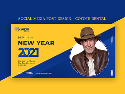 SM Coyote Dental 2 banner ad branding design facebook ad social media social media post
