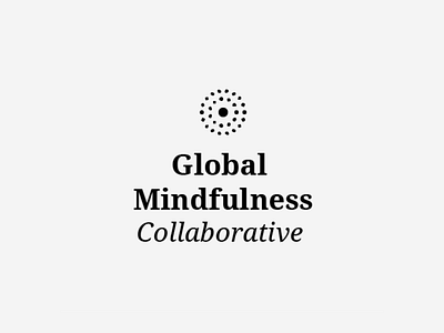 Mindfulness Logo branding design graphic design holistic logo logo concept logo system mindfulness minimal minimal logo stacked logo