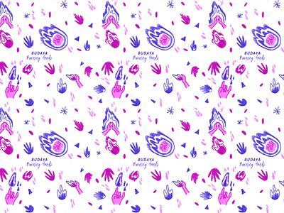 Repeating Pattern - Hand Drawn with Markers branding design graphic design hand drawn illustration markers markers illustration pattern repating pattern tile