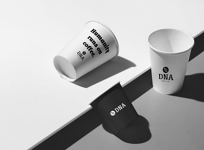 DNA CAFE Branding branding design illustration logo typography