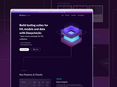 Landing page