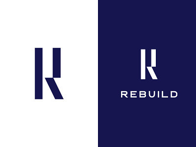 Rebuild architecte architecture branding buildings clever design house iconic logo logodesign minimalist minimalistic real estate