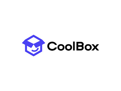 CoolBox delivery box clever cool delivery design iconic logo logodesign minimalist minimalistic tech technology