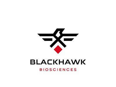 BlackHawk animal clever design eagle hawk iconic logo logodesign minimalist minimalistic