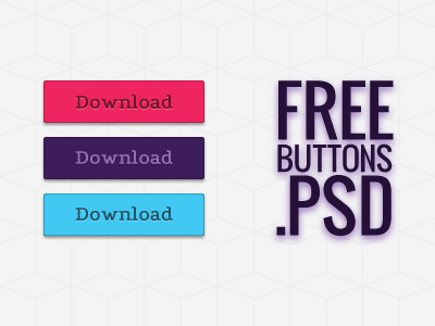 Many Angles Buttons .psd buttons