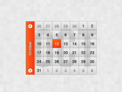 Orange Calendar calendar