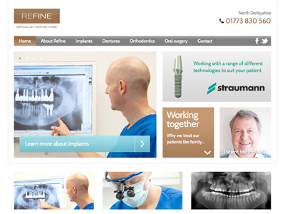 Refine Dental css3 web design