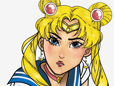 sailor moon redraw