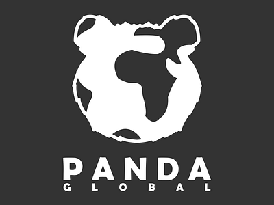 Panda Global app art branding challenge clean dailylogochallenge design flat global graphic design icon illustration logo minimal panda typography vector web website