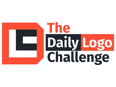 The Daily Logo Challenge app black branding challenge dailylogo dailylogochallenge design flat graphic design icon illustration logo logo design logodlc minimal orange typography ui vector web