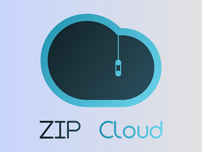 Zip Cloud brand branding challenge cloud cloud computing cloud service dailylogo dailylogochallenge design flat gradient graphic design icon illustration logo logo design minimal typography vector web