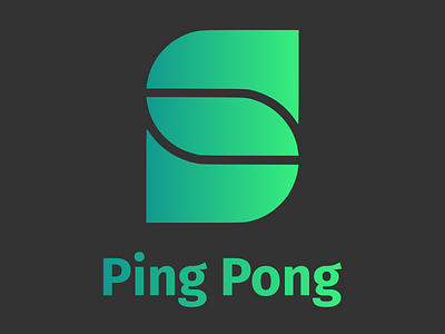 Ping Pong app branding challenge dailylogo dailylogochallenge design icon logo vector