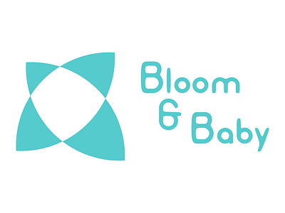 Bloom & Baby branding challenge dailylogo dailylogochallenge design icon logo vector