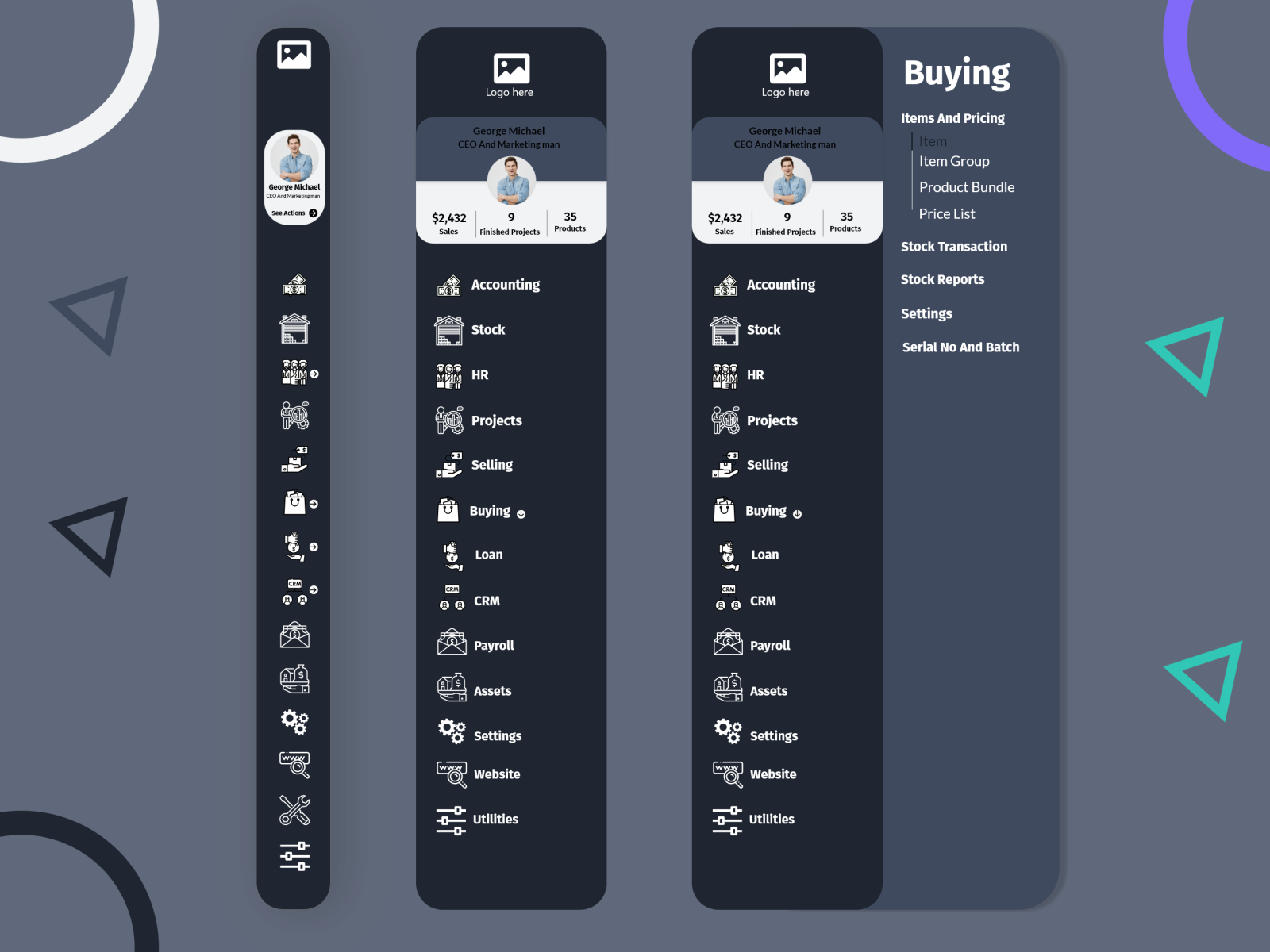 3-levels-expandable-list-concept-ui-ux-by-abdulghafor-abbas-on-dribbble