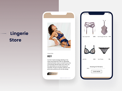 Responsive Design -  Lingerie Store