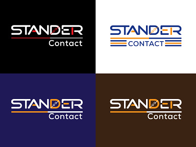 Standard Contact company logo 01 3d 3d logo design brand brand identity branding company creative design graphic design logo logo custom design logo design vector minimalist modern software text logo typography vector wordmark