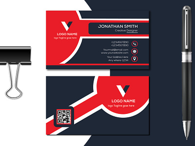 Corporate Business Card Design vector Templet brand brand identity branding color full business card corporate business card creative design graphic design logo luxury business card design modern business card stationary vector visiting card