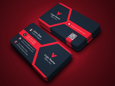 Creative,simple,and professional business card design templet