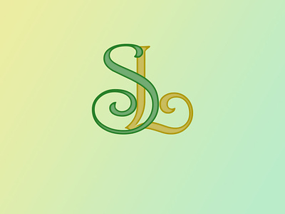 S and L logo design branding design logo