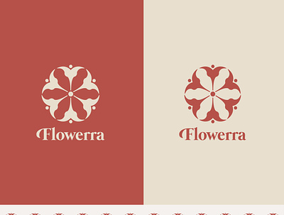 Flowerra Logo branding design food graphic design illustration logo typography ui ux vector