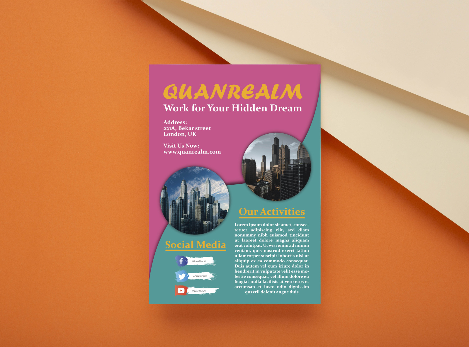 Dribbble - Flyer Design 2.jpg by Mahbubul Haque