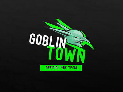 Goblin Town Official 40k Team art branding design goblin graphic design illustration illustrator logo vector warhammer