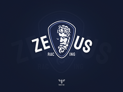 Zeus Logo art branding design greek illustration illustrator logo racing vector zeus