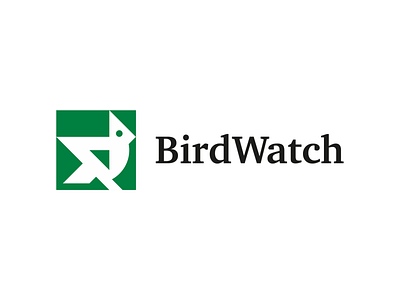 BirdWatch Logo Identity badge bird birds birdwatcher branding concept design geometric icon identity illustration logo