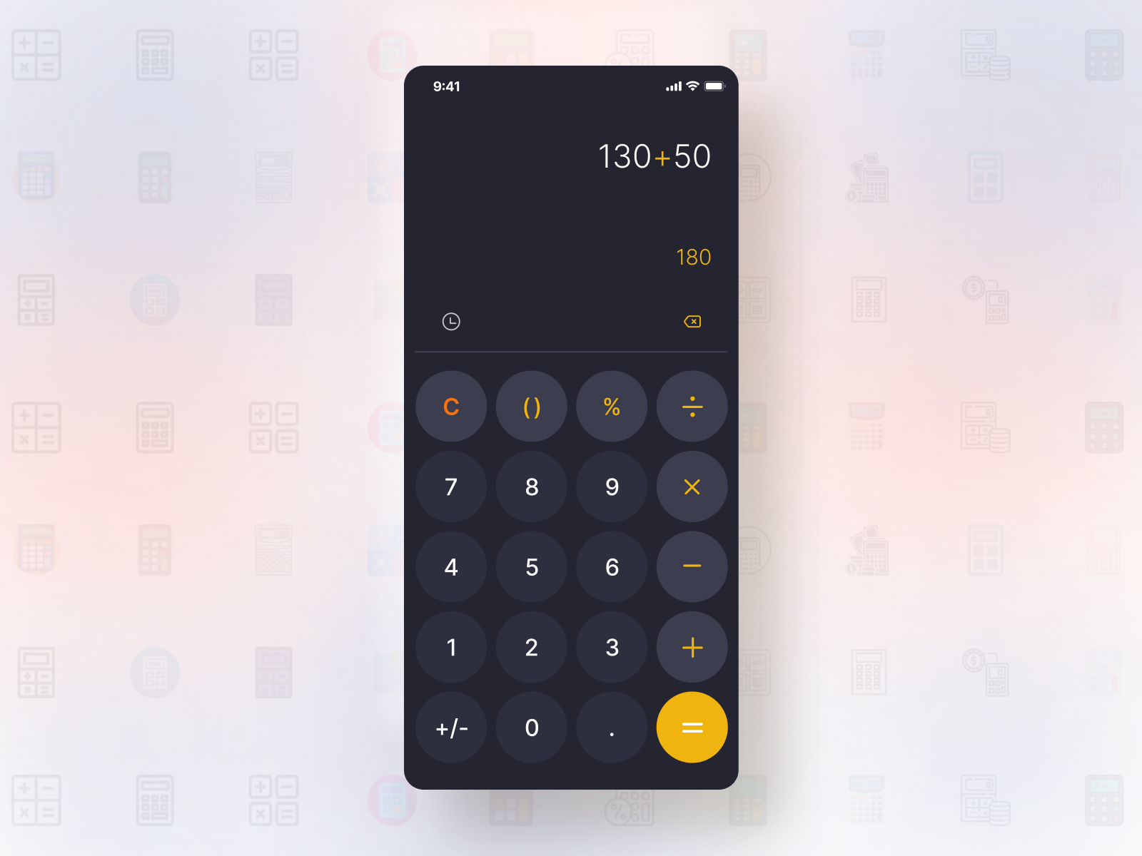 Calculator App Screen Design by Mohin Uddin 🚀 on Dribbble