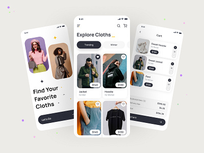 E-Commerce Mobile App Design