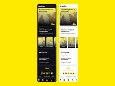 Mobile app UI design concept for Blee