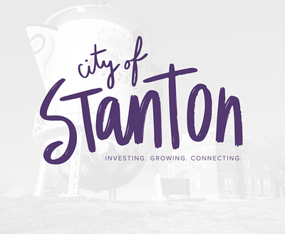 City of Stanton Logo branding city city branding design identity illustration logo logo design typography