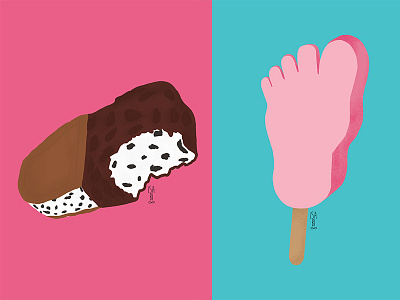 I scream for Ice creams 3.0 art artist icecreams illustration isabellabersellini isabi8