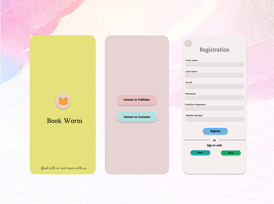 Mobile App For Book Store app