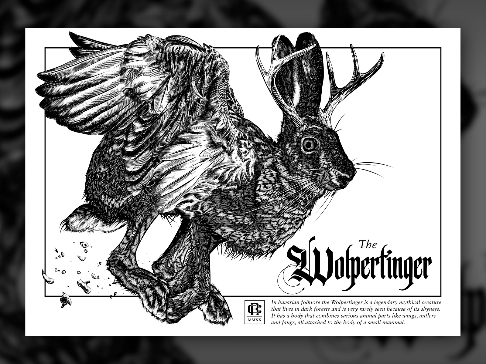 the-wolpertinger-by-christopher-reuter-on-dribbble